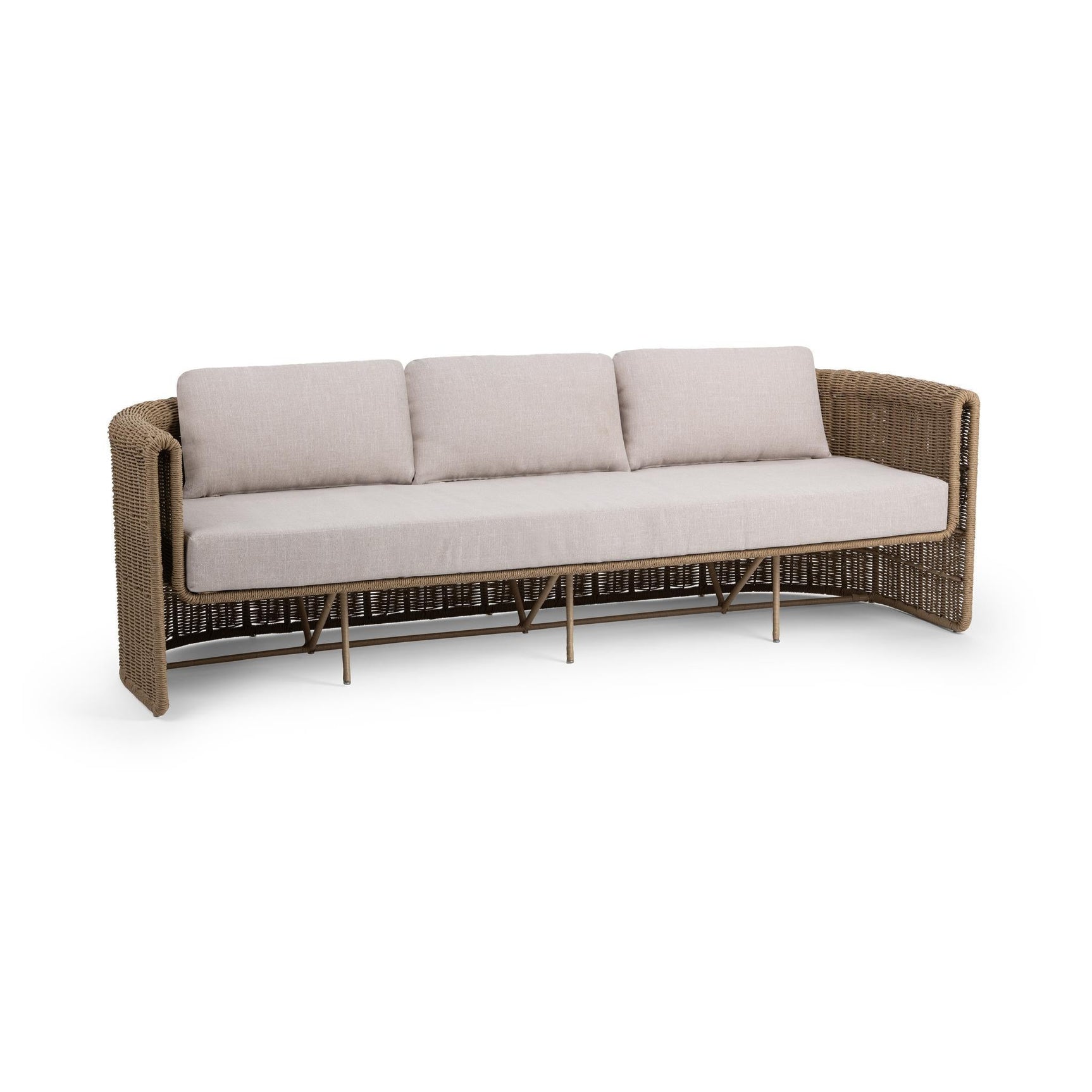 Rami Natural Outdoor Sofa - Ornate Home