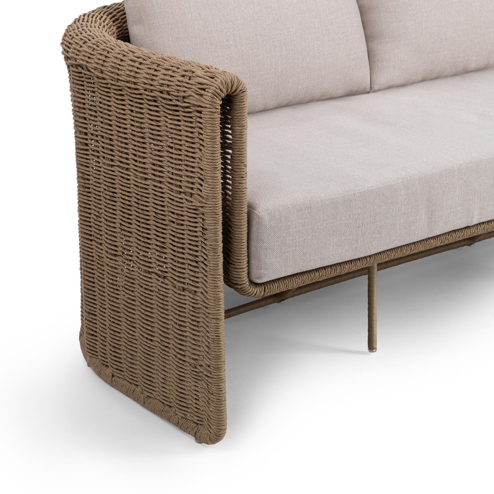 Rami Natural Outdoor Sofa - Ornate Home