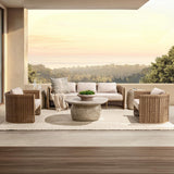 Rami Natural Outdoor Sofa - Ornate Home