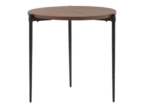 Ramirez Brown/Black Side Table - Ornate Home