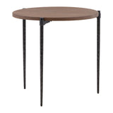 Ramirez Brown/Black Side Table - Ornate Home