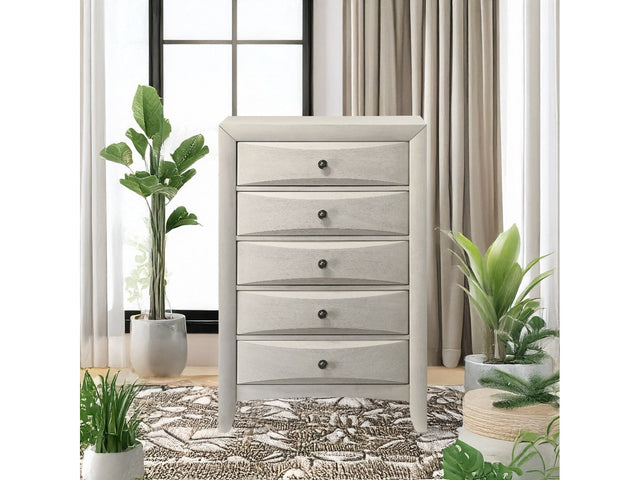 Ramondi Antique White Chest - Ornate Home