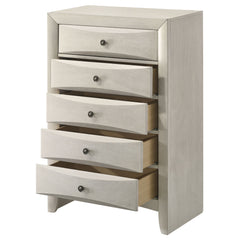 Ramondi Antique White Chest - Ornate Home