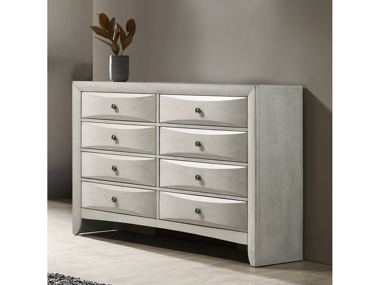 Ramondi Antique White Dresser - Ornate Home