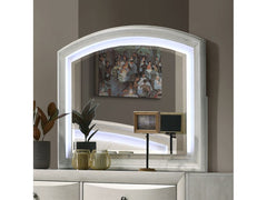 Ramondi Antique White Mirror - Ornate Home