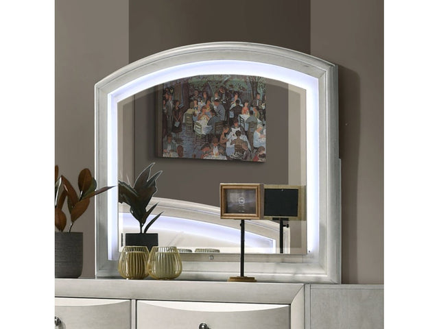 Ramondi Antique White Mirror - Ornate Home