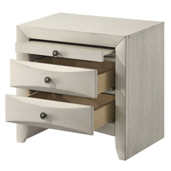 Ramondi Antique White Nightstand - Ornate Home
