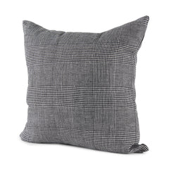 Ramone Black/White 20x20 Fabric Pillow Cover - Ornate Home