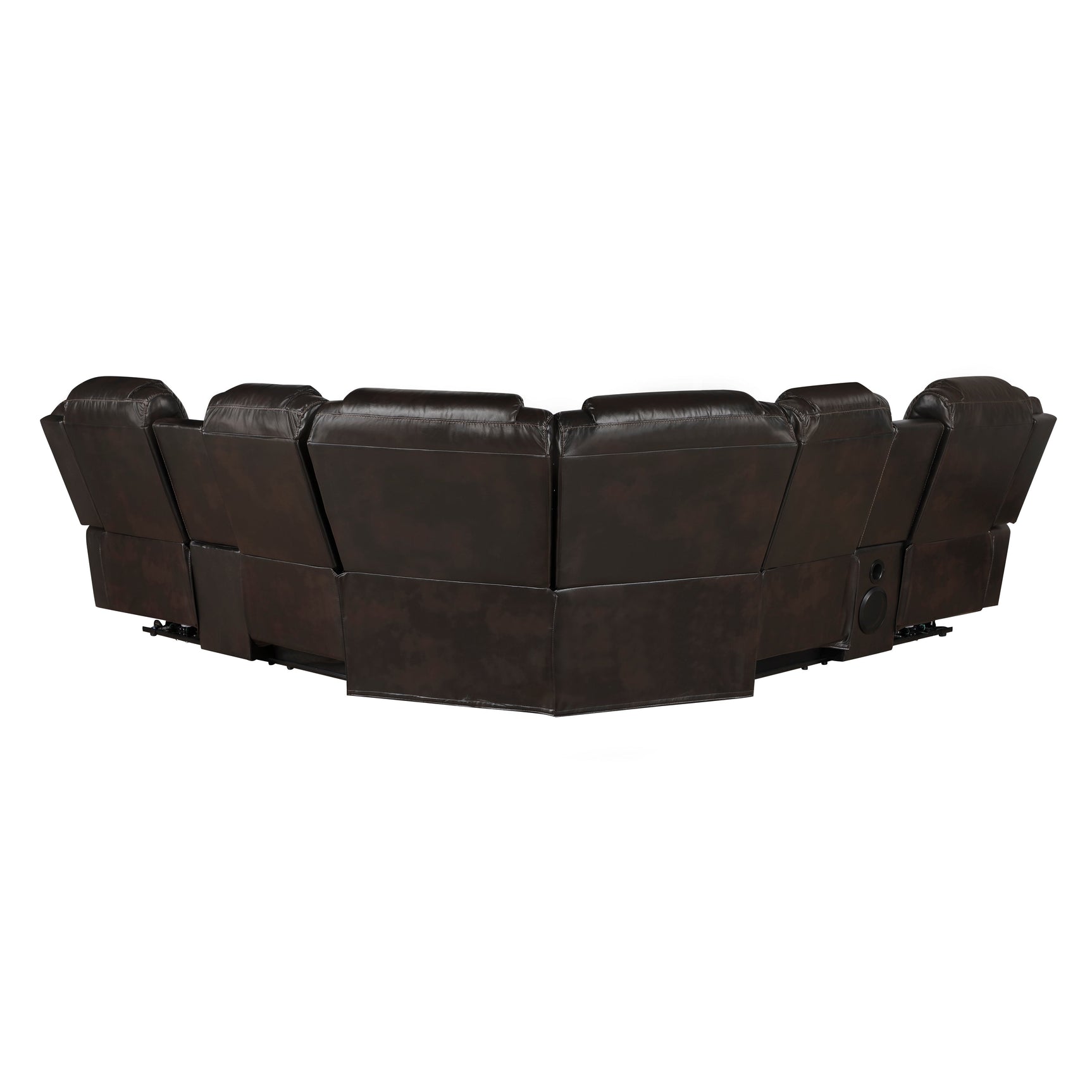 Ramone Brown 3-Piece Power Reclining Sectional - Ornate Home
