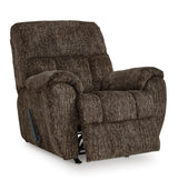 Rampant Chocolate Manual Rocker Recliner - Ornate Home