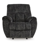 Rampant Gunmetal-Manual Recliner - Ornate Home
