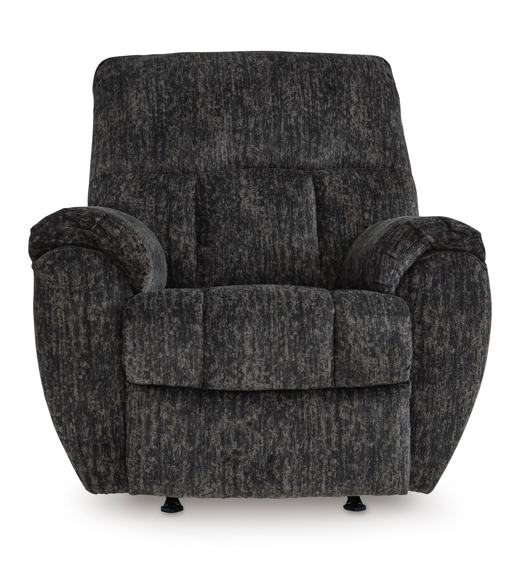 Rampant Gunmetal-Manual Recliner - Ornate Home
