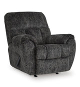 Rampant Gunmetal-Manual Recliner - Ornate Home