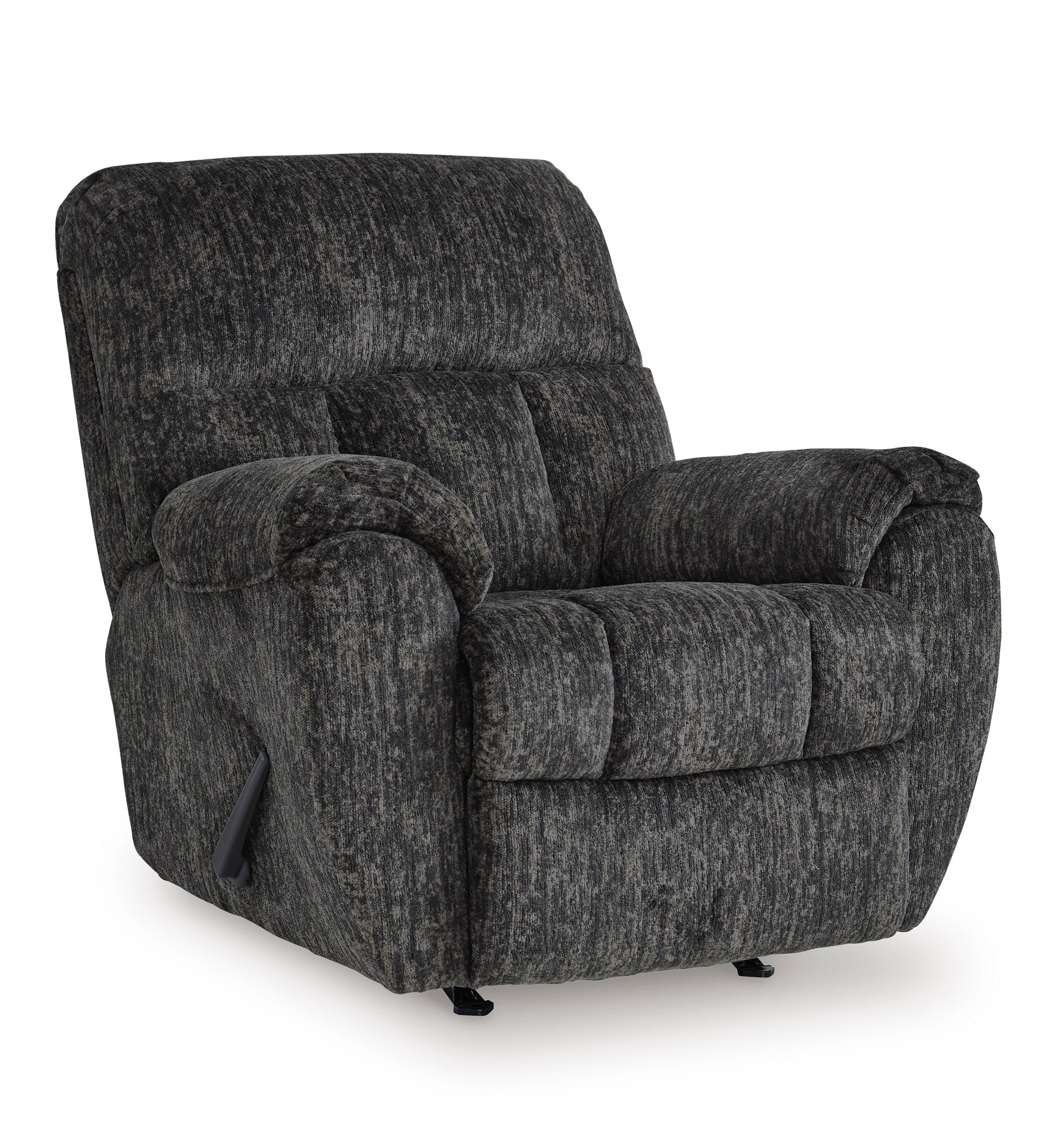 Rampant Gunmetal-Manual Recliner - Ornate Home