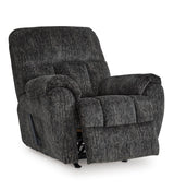 Rampant Gunmetal-Manual Recliner - Ornate Home