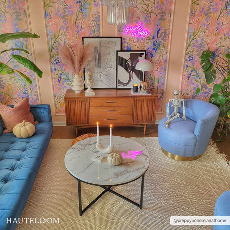 Ramsbury Beige Trellis Wool Rug - Ornate Home