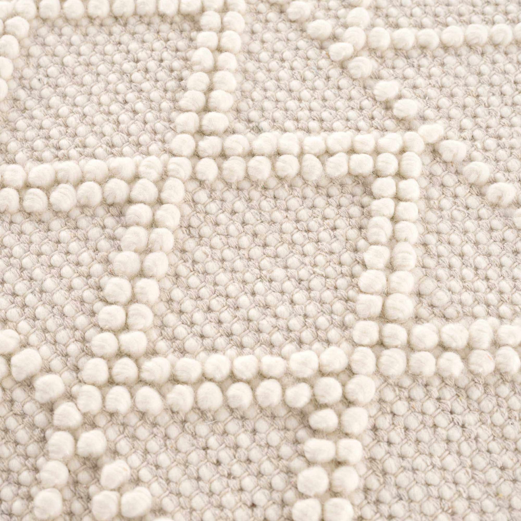 Ramsbury Beige Trellis Wool Rug - Ornate Home