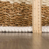 Ramsbury Beige Trellis Wool Rug - Ornate Home