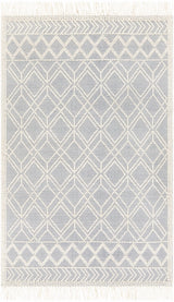 Ramsbury Denim Blue Wool Rug - Ornate Home