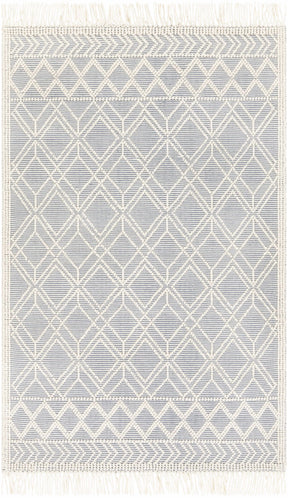 Ramsbury Denim Blue Wool Rug - Ornate Home