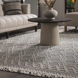 Ramsbury Denim Blue Wool Rug - Ornate Home