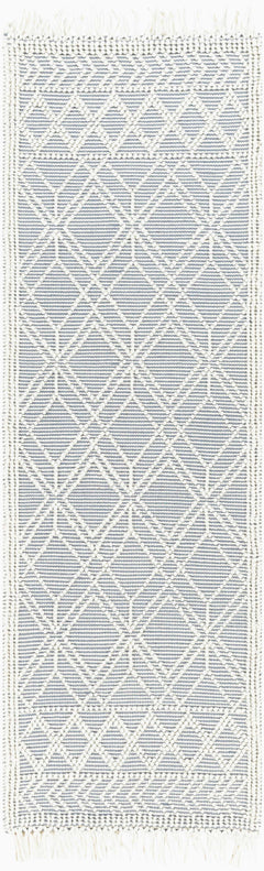 Ramsbury Denim Blue Wool Rug - Ornate Home
