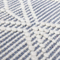 Ramsbury Denim Blue Wool Rug - Ornate Home