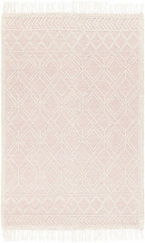 Ramsbury Soft Pink Wool Rug - Clearance - Ornate Home