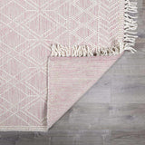 Ramsbury Soft Pink Wool Rug - Clearance - Ornate Home