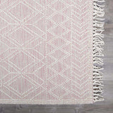 Ramsbury Soft Pink Wool Rug - Clearance - Ornate Home