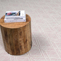 Ramsbury Soft Pink Wool Rug - Clearance - Ornate Home