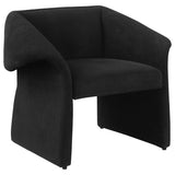 Ramsey Black Accent Chair - Ornate Home