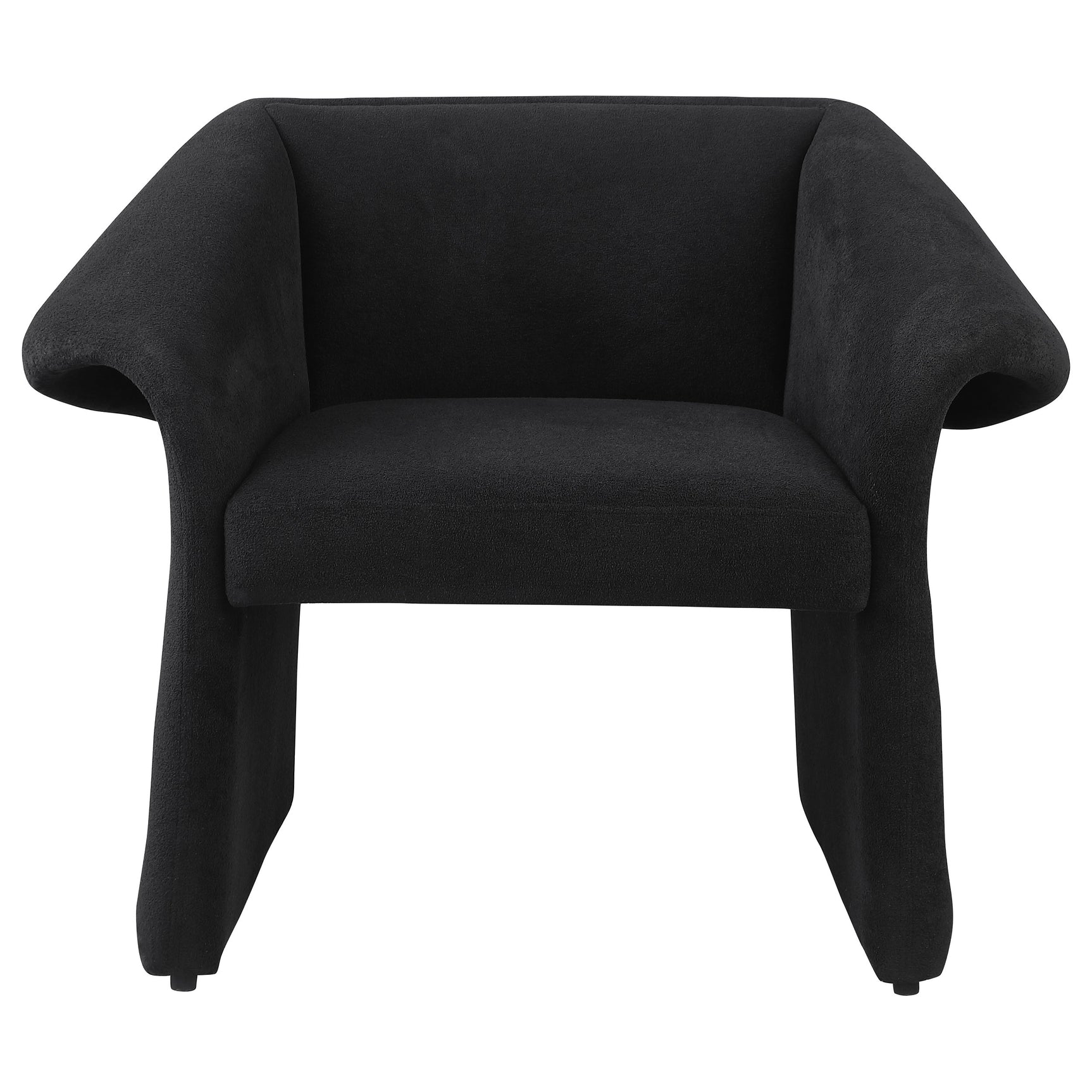 Ramsey Black Accent Chair - Ornate Home
