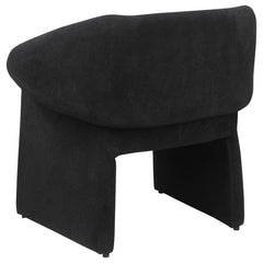Ramsey Black Accent Chair - Ornate Home