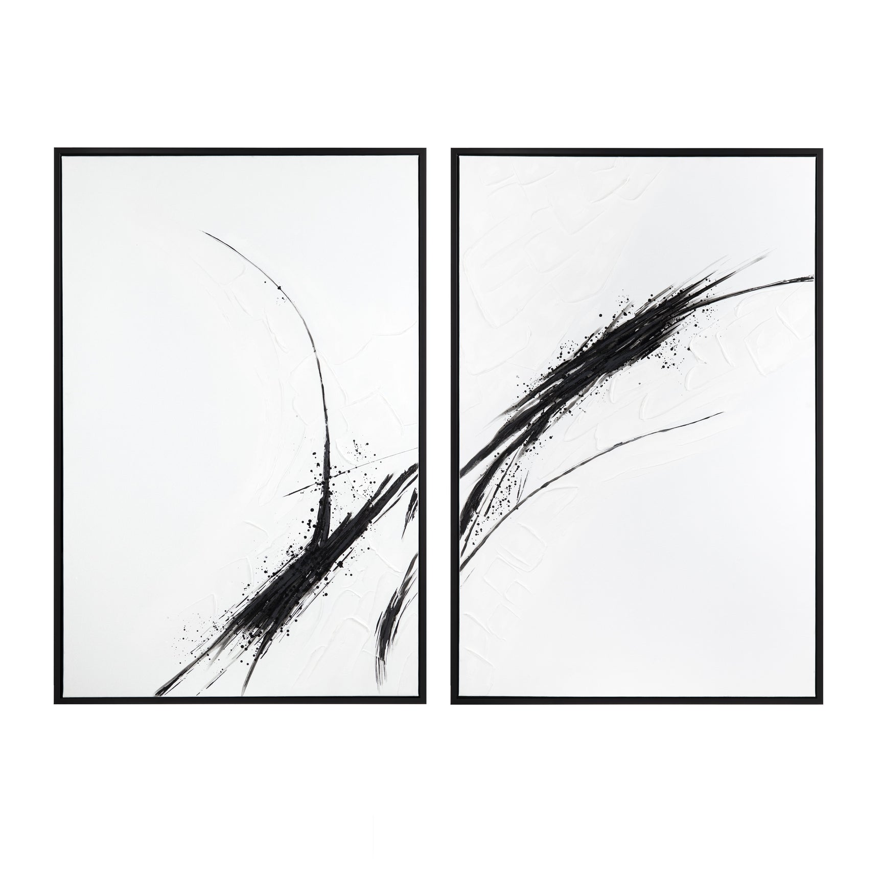 Ramsey Black/White Canvas