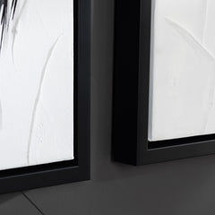 Ramsey Black/White Canvas - Ornate Home