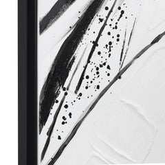 Ramsey Black/White Canvas - Ornate Home