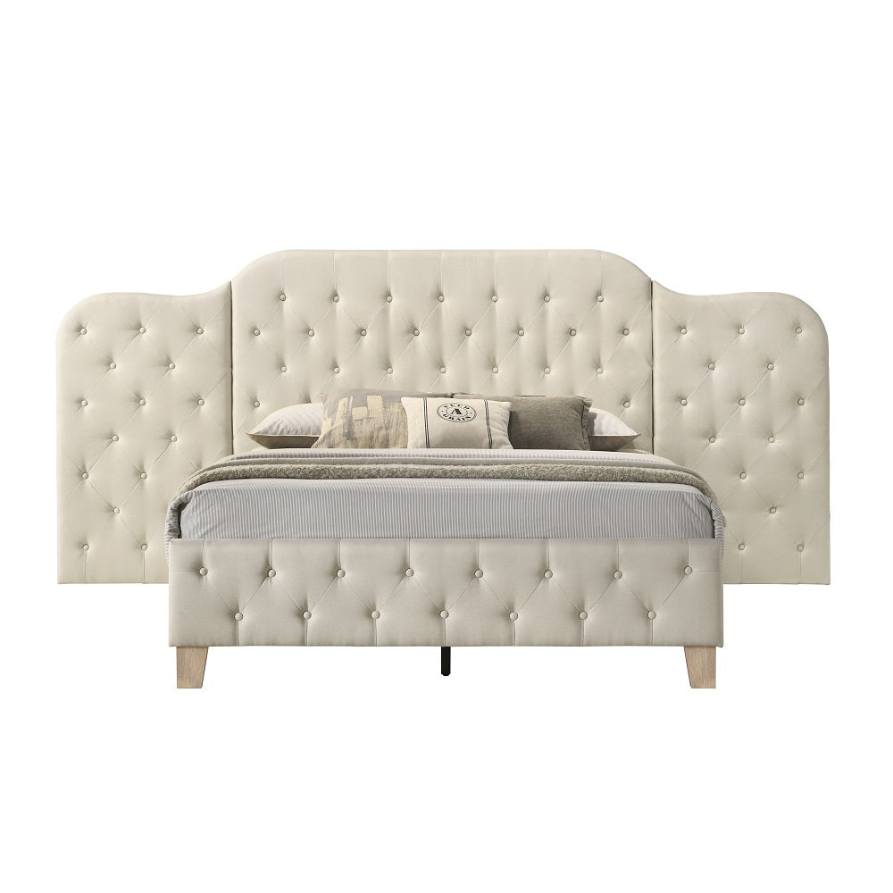 Ranallo Beige Queen Bed - Ornate Home