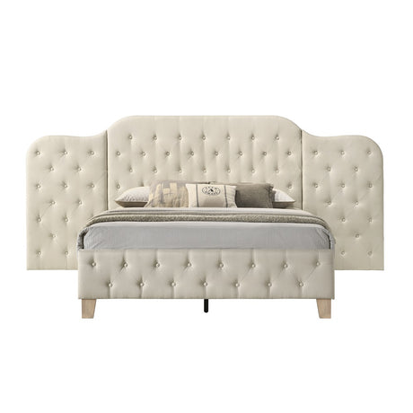 Ranallo Beige Queen Bed - Ornate Home