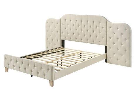 Ranallo Beige Queen Bed - Ornate Home