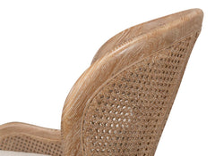 Randolph Beige Wing Chair - Ornate Home