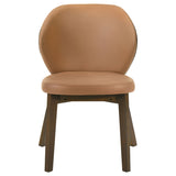 Randolph Butterscotch/Brown Dining Side Chair (Set of 2) - Ornate Home