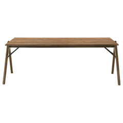 Randolph Sheesham/Brown 5-piece Rectangular Dining Table - Ornate Home
