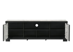 Rangley Black 72" TV Stand - Ornate Home