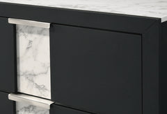 Rangley Black Panel Bedroom Set - Ornate Home