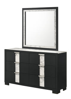 Rangley Black Panel Bedroom Set - Ornate Home