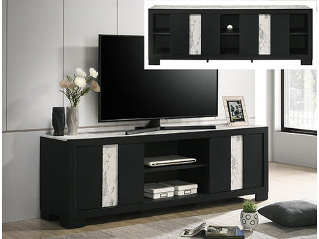 Rangley Black Tv Stand - Ornate Home