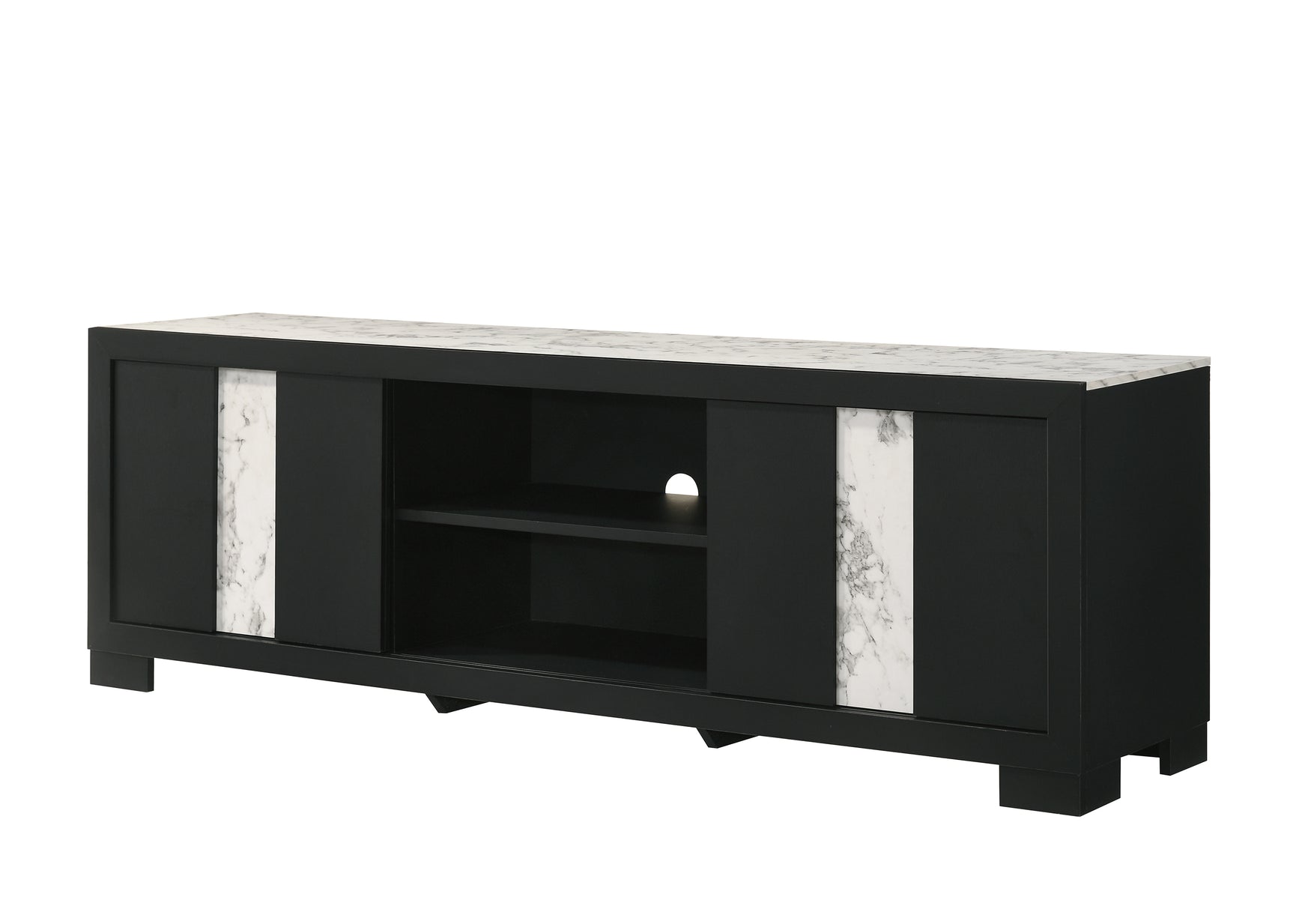 Rangley Black Tv Stand - Ornate Home