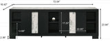 Rangley Black Tv Stand - Ornate Home