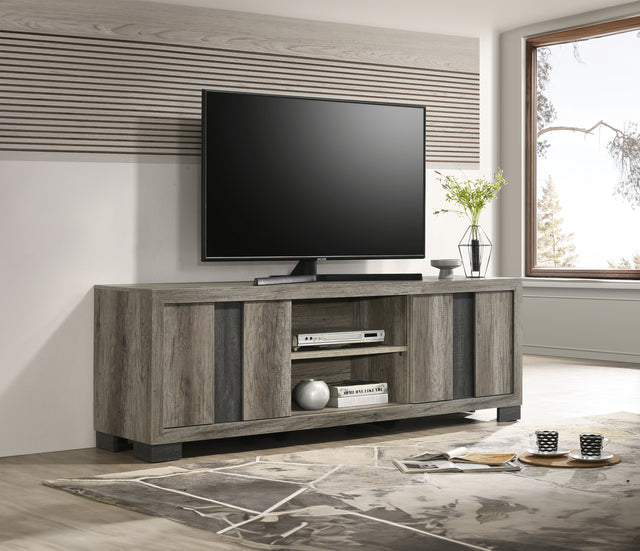 Rangley Brown Tv Stand - Ornate Home